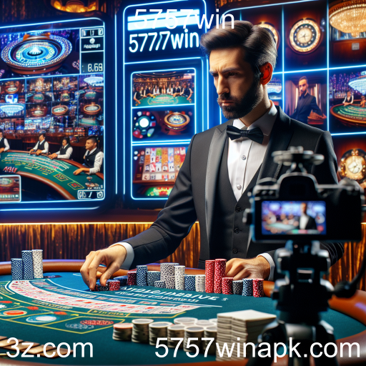 Descubra a Emoção do Cassino Ao Vivo no 5757win